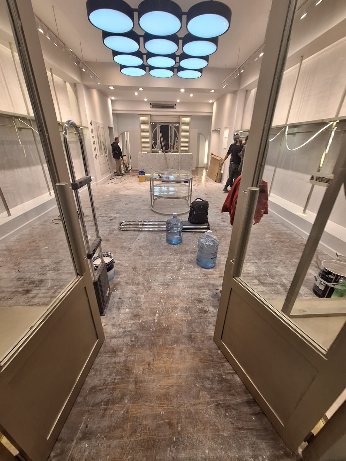 Espacio antes de la limpieza profesional